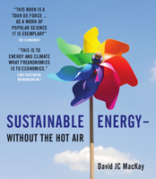 Sustainable Energy without hot air